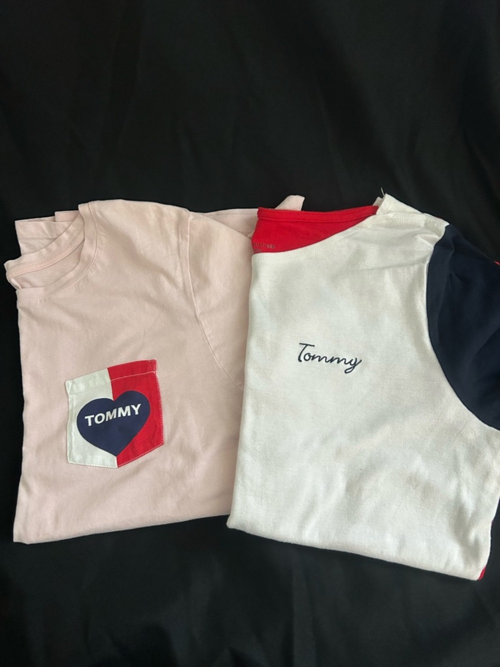 TOMMY HILFIGER tees - L & XL (Bundle of 2)